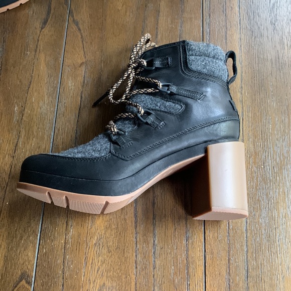 Sorel Blake Lace Up High Heel Booties - Picture 5 of 9
